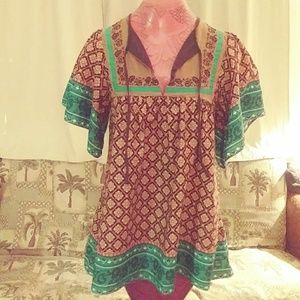 BILLABONG peasant top